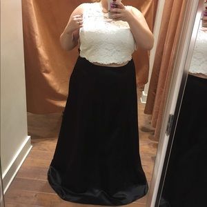 Two Piece Formal Dress